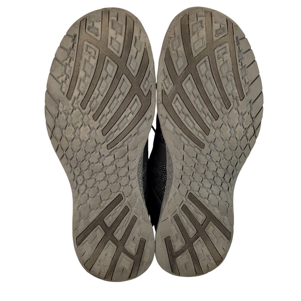 Hey Dude Axel Sox Mens 10 Carbon Black Slip On Sneakers Lightweight Minimalist - Picture 10 of 12